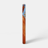 Grappig Kerstman Hoed Paard Kerstmis Samsung Galaxy Hoesje (Linkerkant)