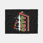 Grappig kerstmis 67 Meme vierkantswortel 4489 Slan Fleece Deken (Voorkant (Horizontaal))