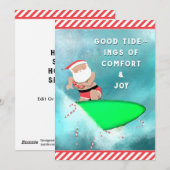 Grappig Kerstmis Feestdagenkaart (Voorkant / Achterkant)