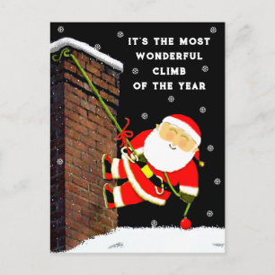 Grappig Kerstmis Feestdagenkaart