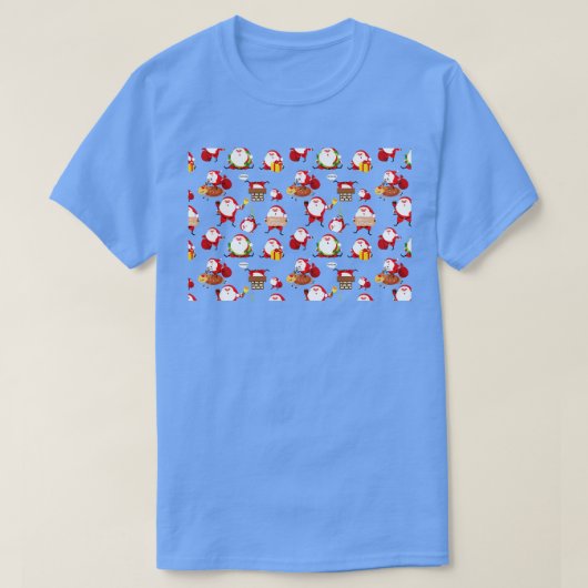 Grappig Kerstmis Gezichtsmasker 2 T-shirt (Design voorkant)