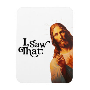 Grappig Kerstmis, ik zag dat Jezus, ik zag dat Magneet