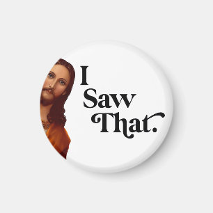 Grappig Kerstmis, Jezus Zag Dat Magneet