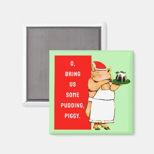 Grappig Kerstmis Magneet (Voorkant / Achterkant)