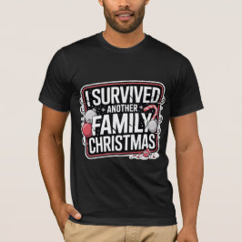 Grappig Kerstmis Overlevings T-shirt