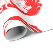 Grappig Kerstmis, Reusachtig Pakket Cadeaupapier (Rol Hoek)