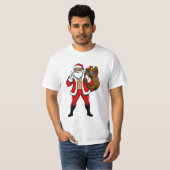 Grappig Kerstmis T-shirt (Voorkant volledig)