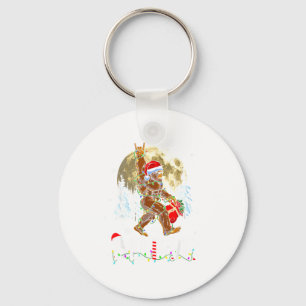 Grappig Kerstmis Xmas Bigfoot Geloof Sasquatch In  Sleutelhanger