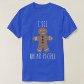 Grappig kerstontbijtkreet Man Pun Lovers Baking T-shirt (Design voorkant)