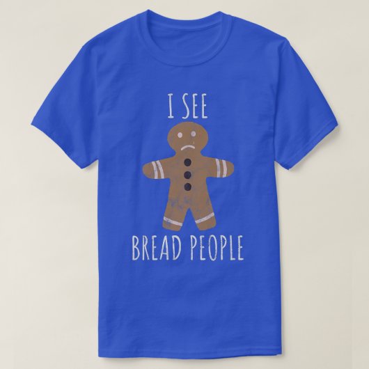 Grappig kerstontbijtkreet Man Pun Lovers Baking T-shirt (Design voorkant)