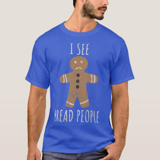 Grappig kerstontbijtkreet Man Pun Lovers Baking T-shirt