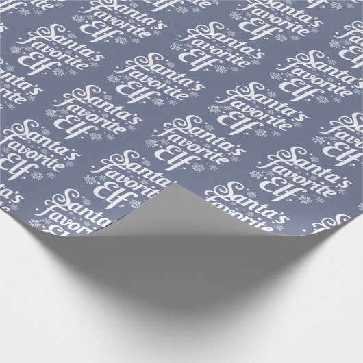 Grappig kerstpapier cadeaupapier (Hoek)