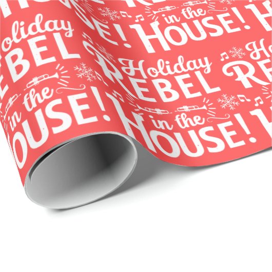 Grappig kerstpapier cadeaupapier (Rol Hoek)