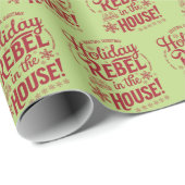 Grappig kerstpapier cadeaupapier (Rol Hoek)