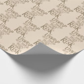 Grappig kerstpapier cadeaupapier (Hoek)