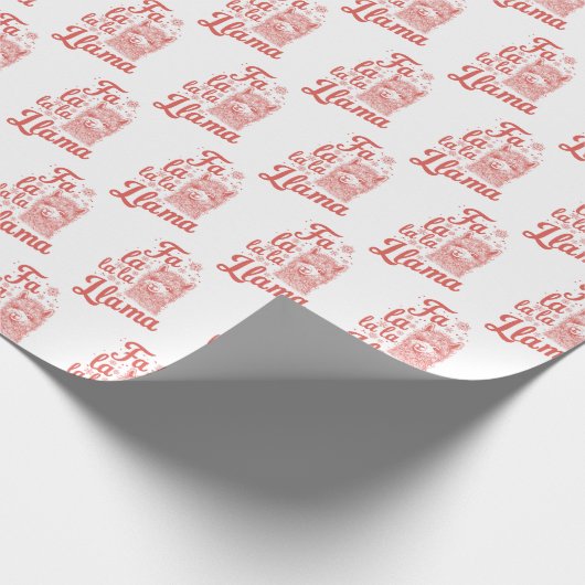 Grappig kerstpapier cadeaupapier (Hoek)