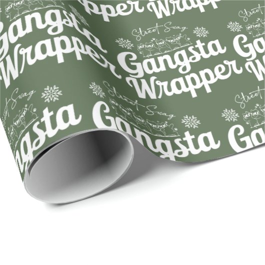 Grappig kerstpapier cadeaupapier (Rol Hoek)