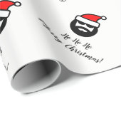 Grappig kerstpapier met coole kerstman cadeaupapier (Rol Hoek)