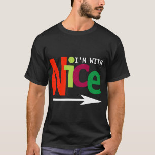 Grappig kerstparen die Naughty en Nice #2 T-shirt