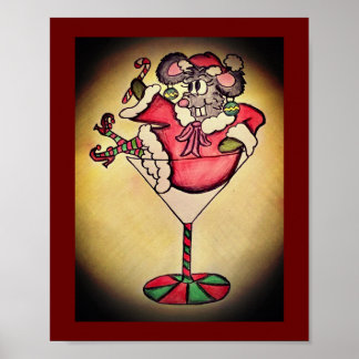 Grappig kerstPoster Poster