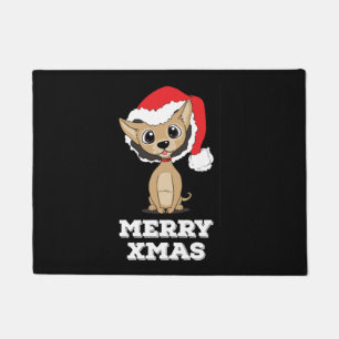 Grappig kerstproduct uit Chihuahua - perfect Deurmat