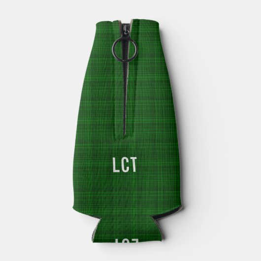 Grappig kerstrecro Drink Humor Man Flesjeskoeler (Achterkant)