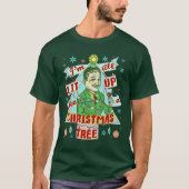 Grappig kerstrecro Drink Humor Man T-shirt (Voorkant)