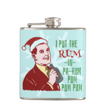 Grappig kerstrecro Rum Drink Man Holiday