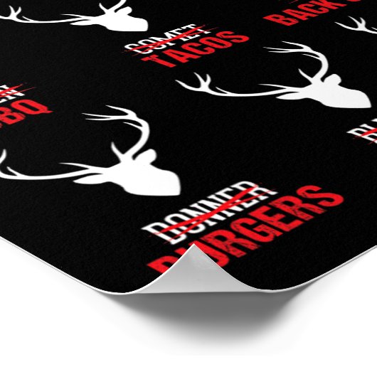 Grappig kerstrendierjacht met als doel het ontluch poster (Hoek)