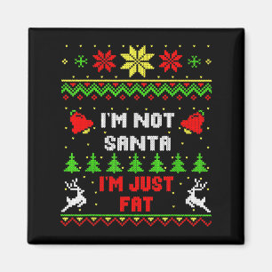 Grappig Kerstshirt. Ik ben niet Sinterklaas, ik be Magneet