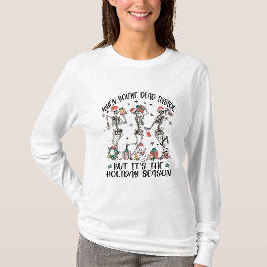 Grappig kerstshirt t-shirt (Voorkant)