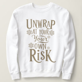 Grappig kerstsweatshirt voor volwassenen trui