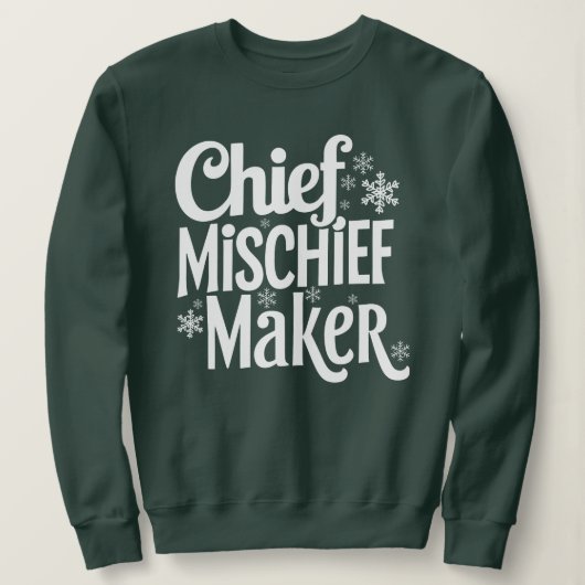 Grappig kerstsweatshirt voor volwassenen trui (Design voorkant)