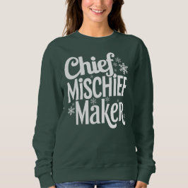 Grappig kerstsweatshirt voor volwassenen trui