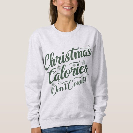 Grappig kerstsweatshirt voor volwassenen trui (Voorkant)