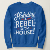 Grappig kerstsweatshirt voor volwassenen trui (Design voorkant)