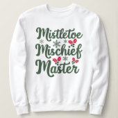Grappig kerstsweatshirt voor volwassenen trui (Design voorkant)
