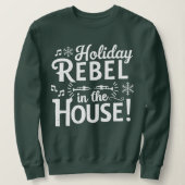 Grappig kerstsweatshirt voor volwassenen trui (Design voorkant)