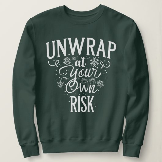 Grappig kerstsweatshirt voor volwassenen trui (Design voorkant)