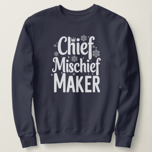 Grappig kerstsweatshirt voor volwassenen trui (Design voorkant)