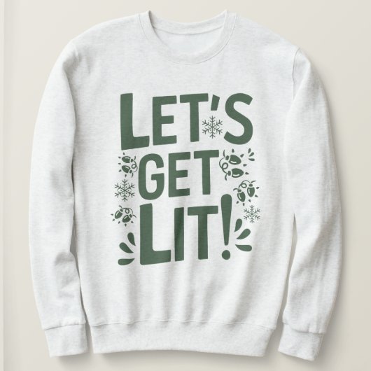 Grappig kerstsweatshirt voor volwassenen trui (Design voorkant)