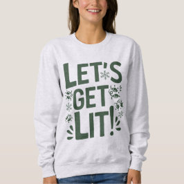 Grappig kerstsweatshirt voor volwassenen trui