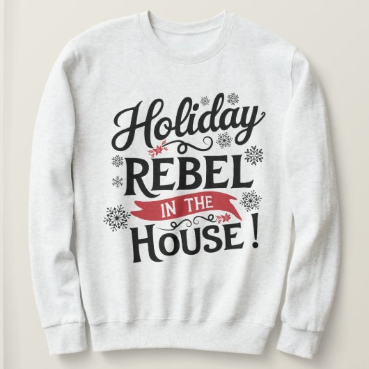 Grappig kerstsweatshirt voor volwassenen trui (Design voorkant)