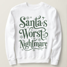 Grappig kerstsweatshirt voor volwassenen trui