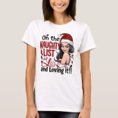 Grappig kerstT-shirt T-shirt (Voorkant)