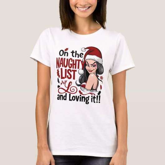 Grappig kerstT-shirt T-shirt (Voorkant)
