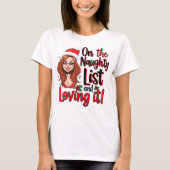 Grappig kerstT-shirt T-shirt (Voorkant)