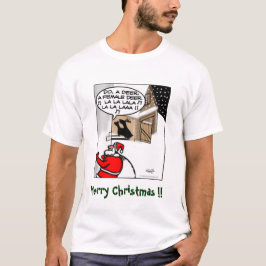Grappig kersttaartje - doe een deer t-shirt