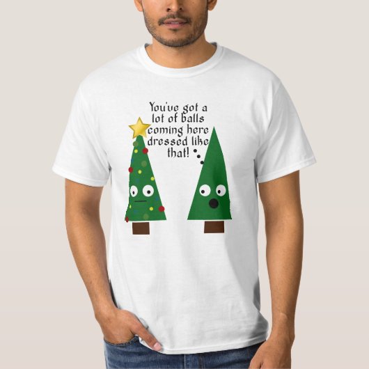 Grappig kersttacky Mannen Sweatshirt (Voorkant)