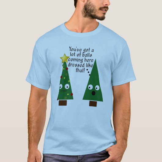 Grappig kersttacky Mannen Sweatshirt (Voorkant)